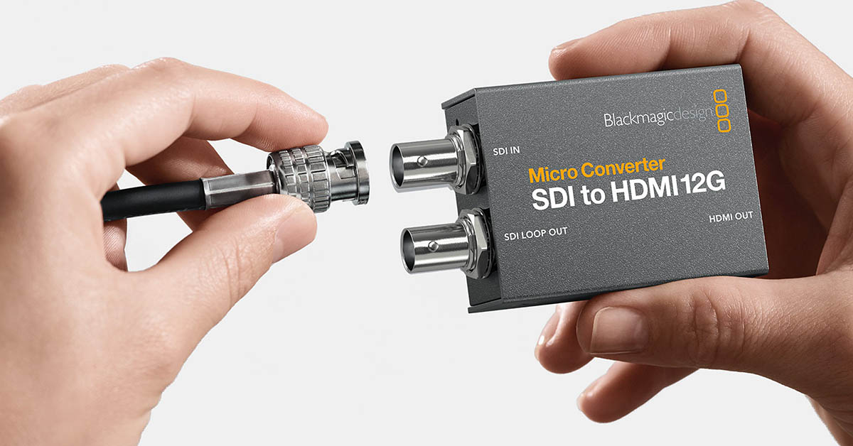 Blackmagic Micro Converter 12G