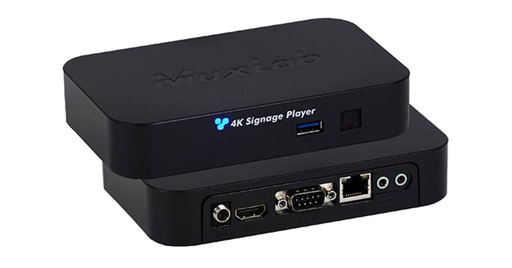 MuxLab HDMI 2.0 Digital Signage/Media Player