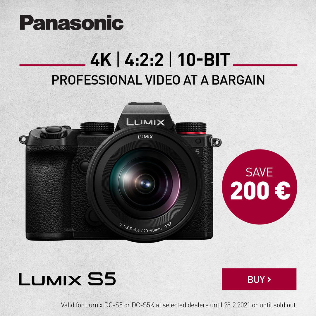 Panasonic LUMIX S5 sleva akce promo sale discount