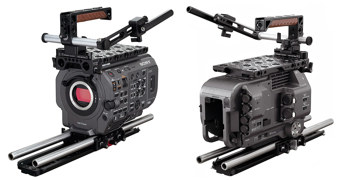 Sony FX9 příslušenství destička rig klec