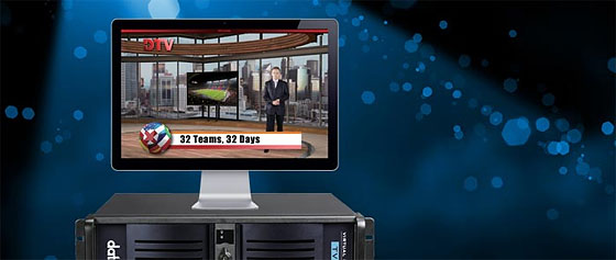 Datavideo TVS-1000A pri produkcii vo virtuálnom štúdiu