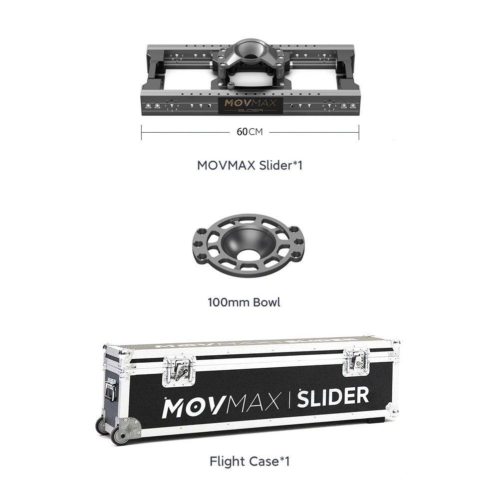 MOVMAX slider so 100mm miskou (600 mm)