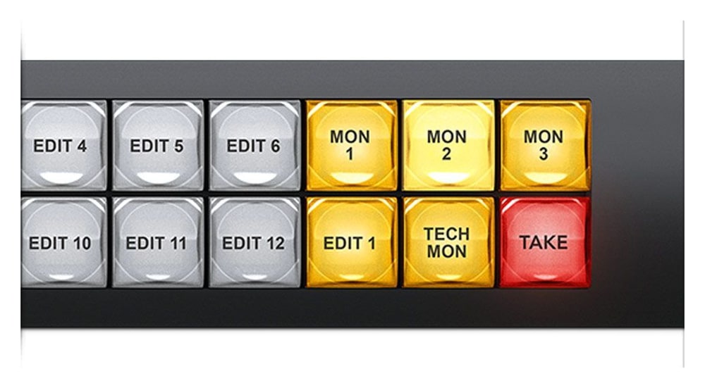 Blackmagic Videohub Smart Control Pro – Viac cieľov a tlačidlo Take