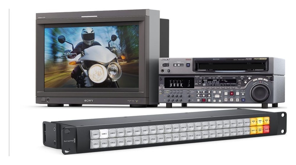 Blackmagic Videohub Smart Control Pro – Ovládanie v štýle cut-bus