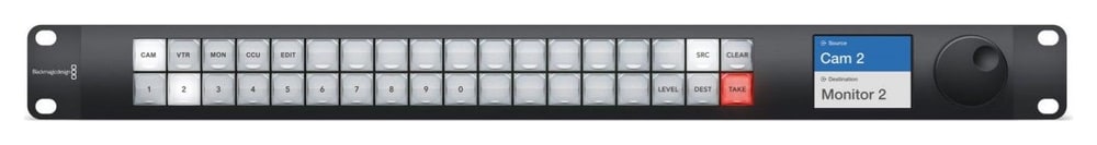 Blackmagic Videohub Master Control Pro – Priame zadanie tlačidlami