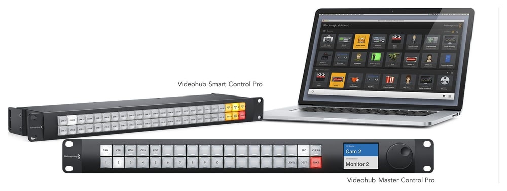 Blackmagic Videohub Master Control Pro – Videohub aj ST 2110