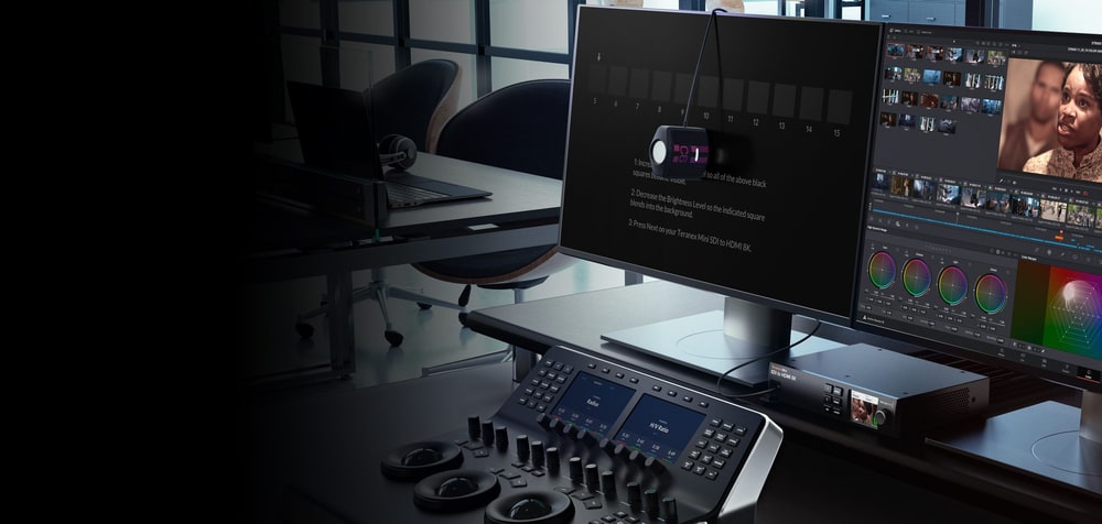 Teranex Mini SDI to DisplayPort 8K HDR – 3D LUT a kalibrácia monitora