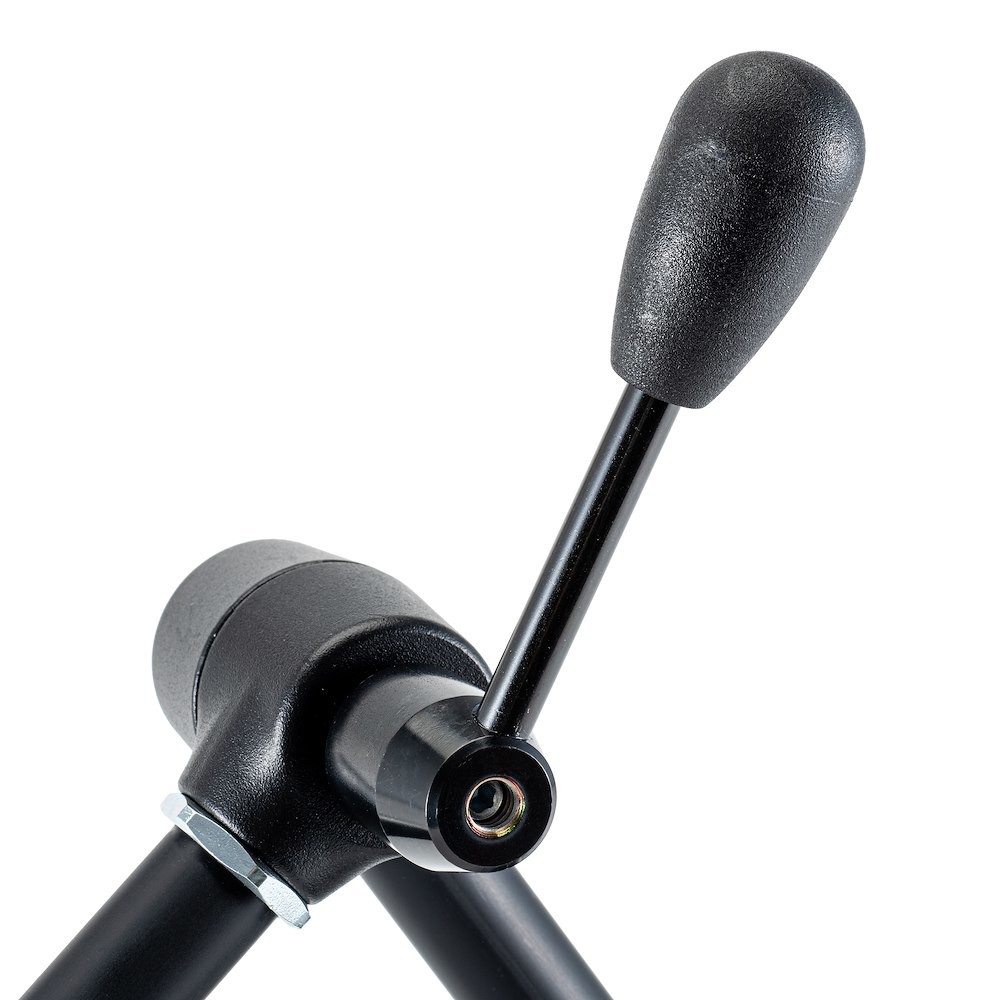 Detail centrálnej aretačnej páky Manfrotto 143N