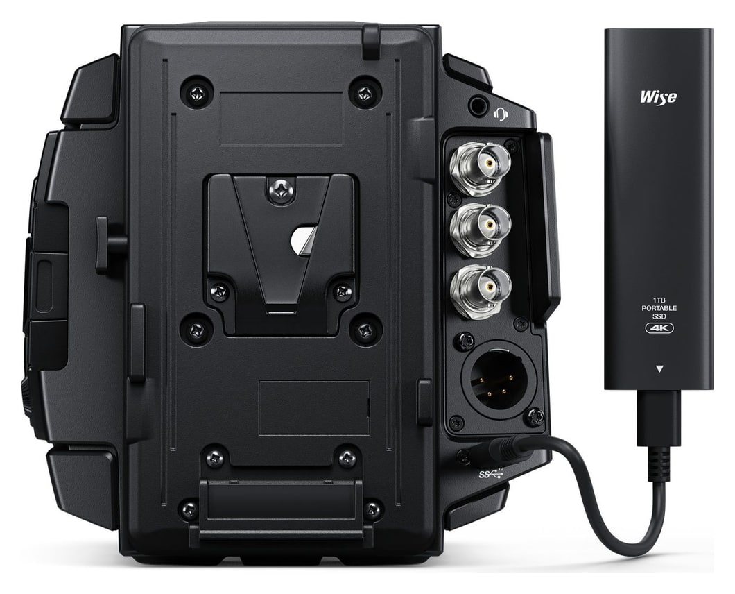 Blackmagic URSA Mini Pro 12K – Tri možnosti záznamu