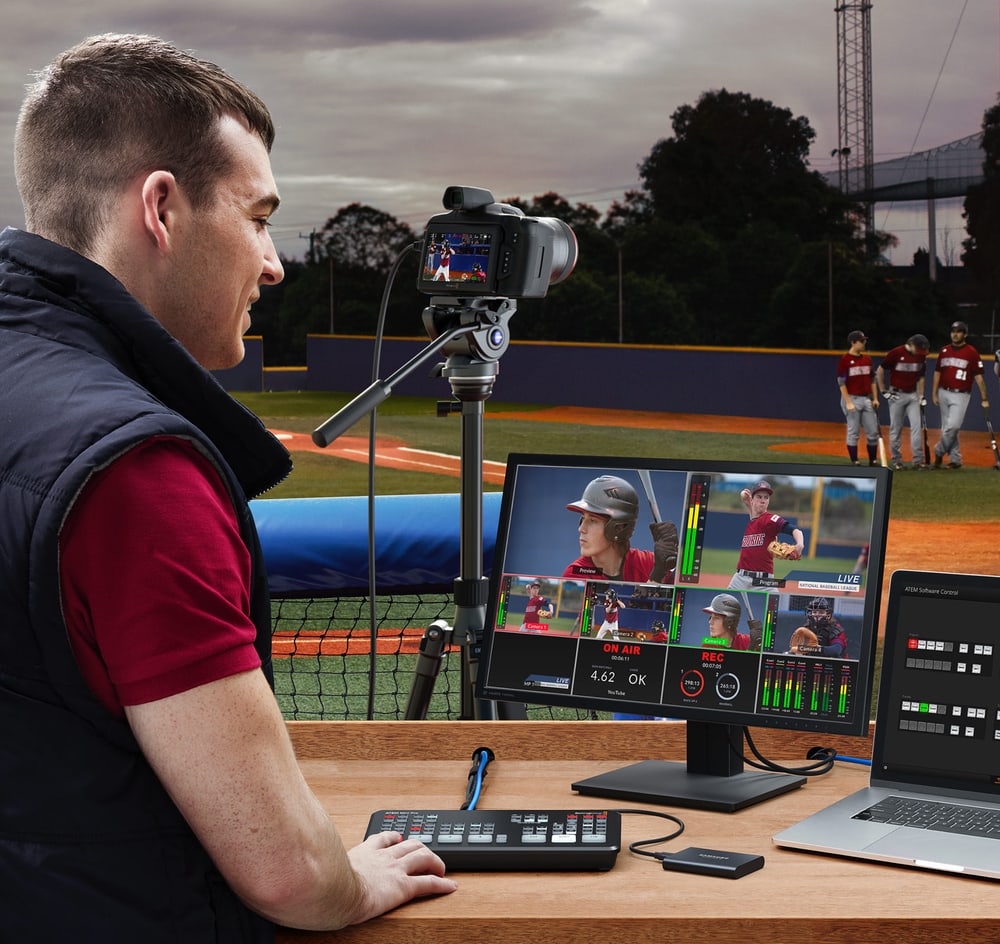 ATEM Streaming Bridge – Lokálna sieť aj internet