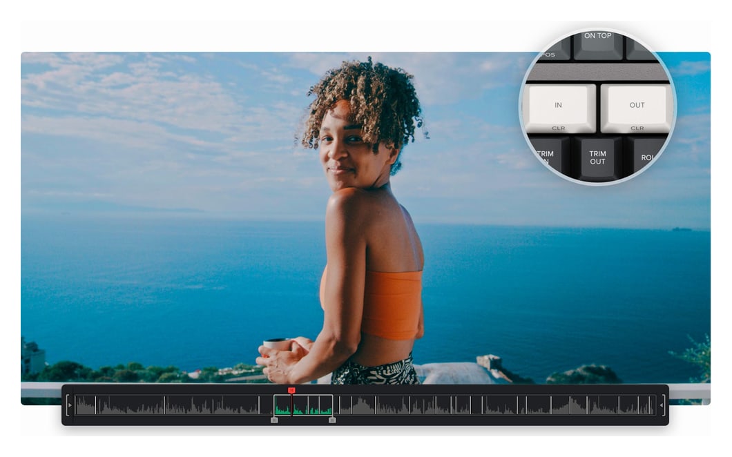 DaVinci Resolve Speed Editor – Veľké tlačidlá In a Out a inteligentné strihové funkcie