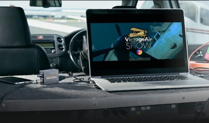 Micro Converter HDMI to SDI 3G – Dva synchronizované výstupy SDI