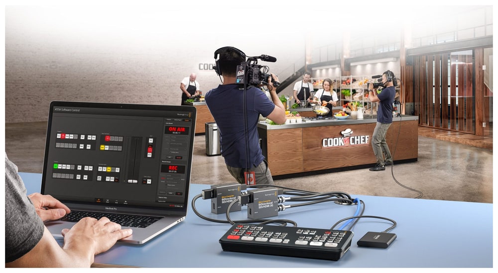 Micro Converter BiDirectional SDI/HDMI 3G – Kamery SDI s prepínačom ATEM Mini