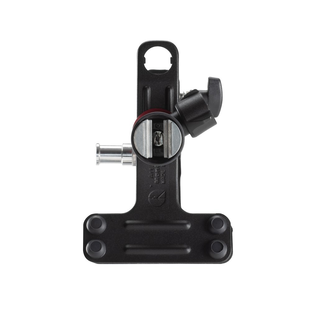 Manfrotto 175F-2 ball head and cold shoe detail