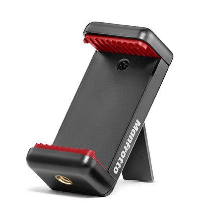 Manfrotto MCLAMP rozložený ako stolový stojan