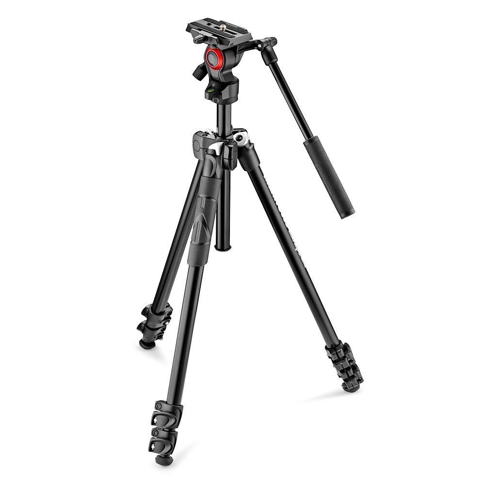 Manfrotto MK290LTA3-V se stativem 290 Light a fluidní hlavou Befree Live