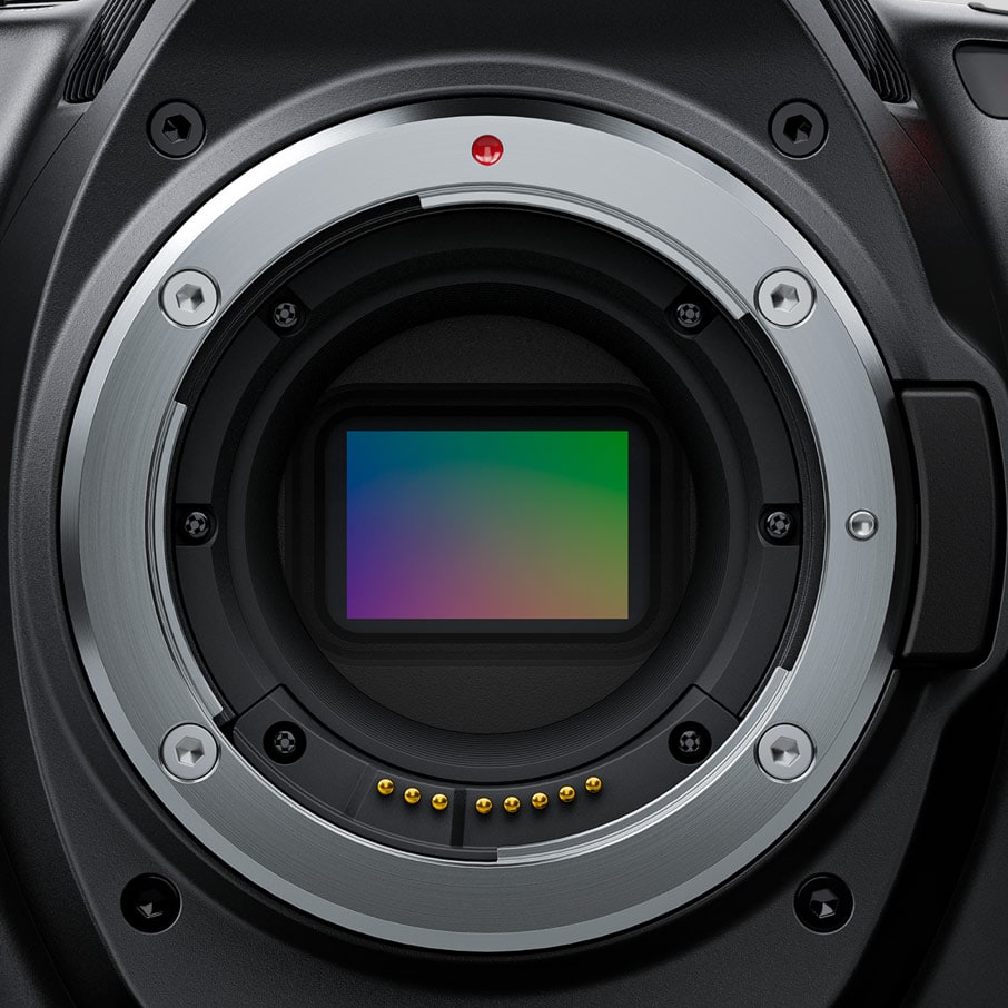 Blackmagic Pocket Cinema Camera 6K Pro – Bajonet EF pre fotografické objektívy
