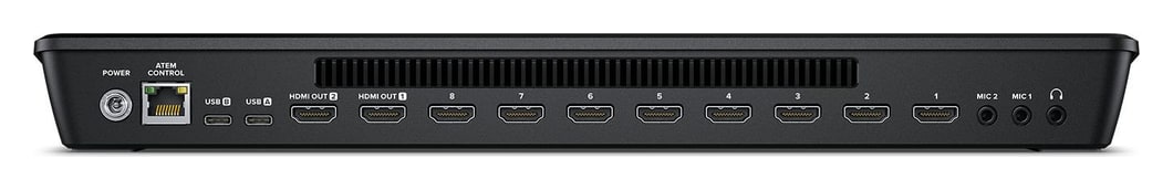 ATEM Mini Extreme – Dva HDMI výstupy, dva USB-C a slúchadlá
