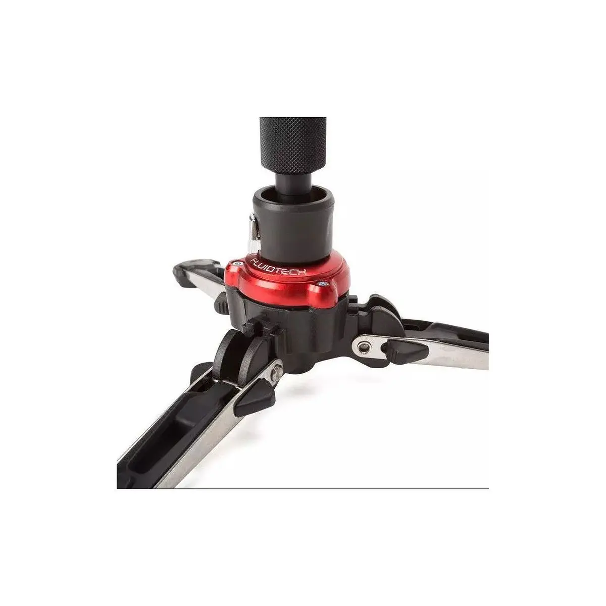 Detail fluidnej základne FLUIDTECH monopodu Manfrotto MVMXPROA4