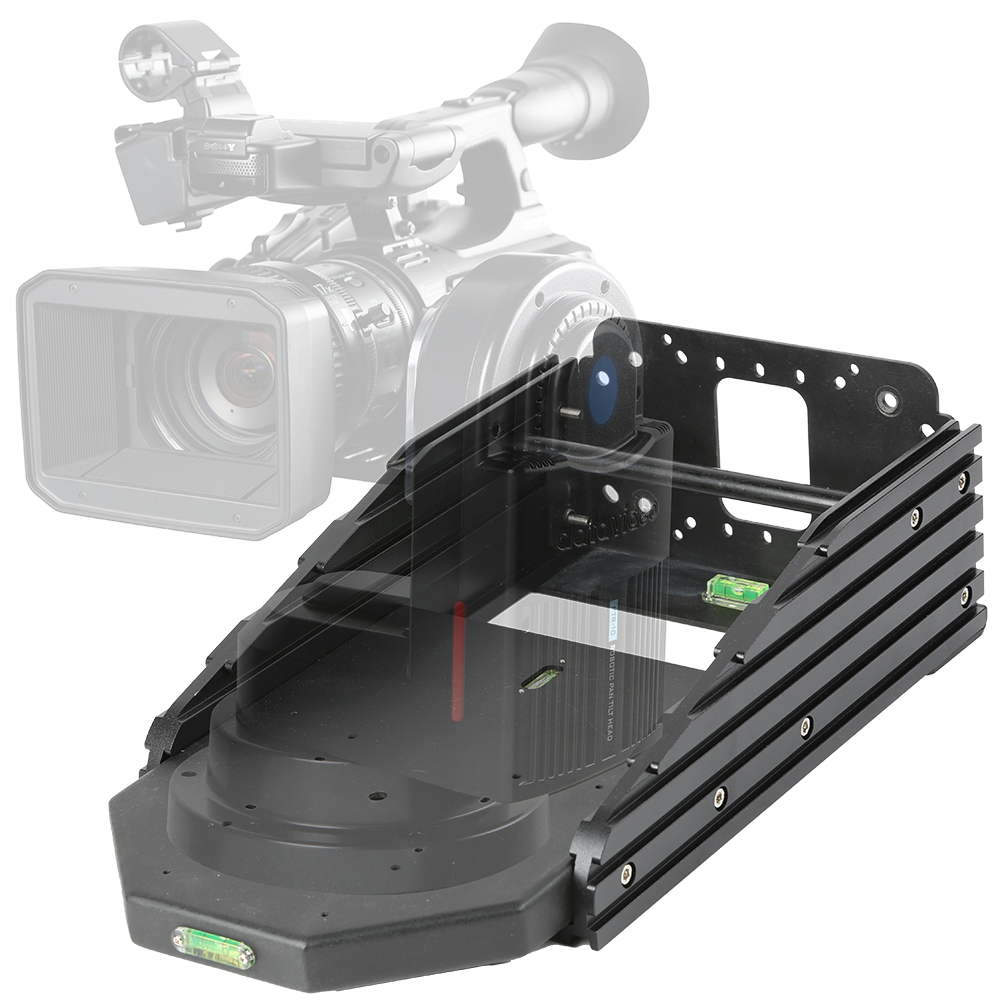 Datavideo WM-11 s hlavou PTR a kamerou v nástennej zostave