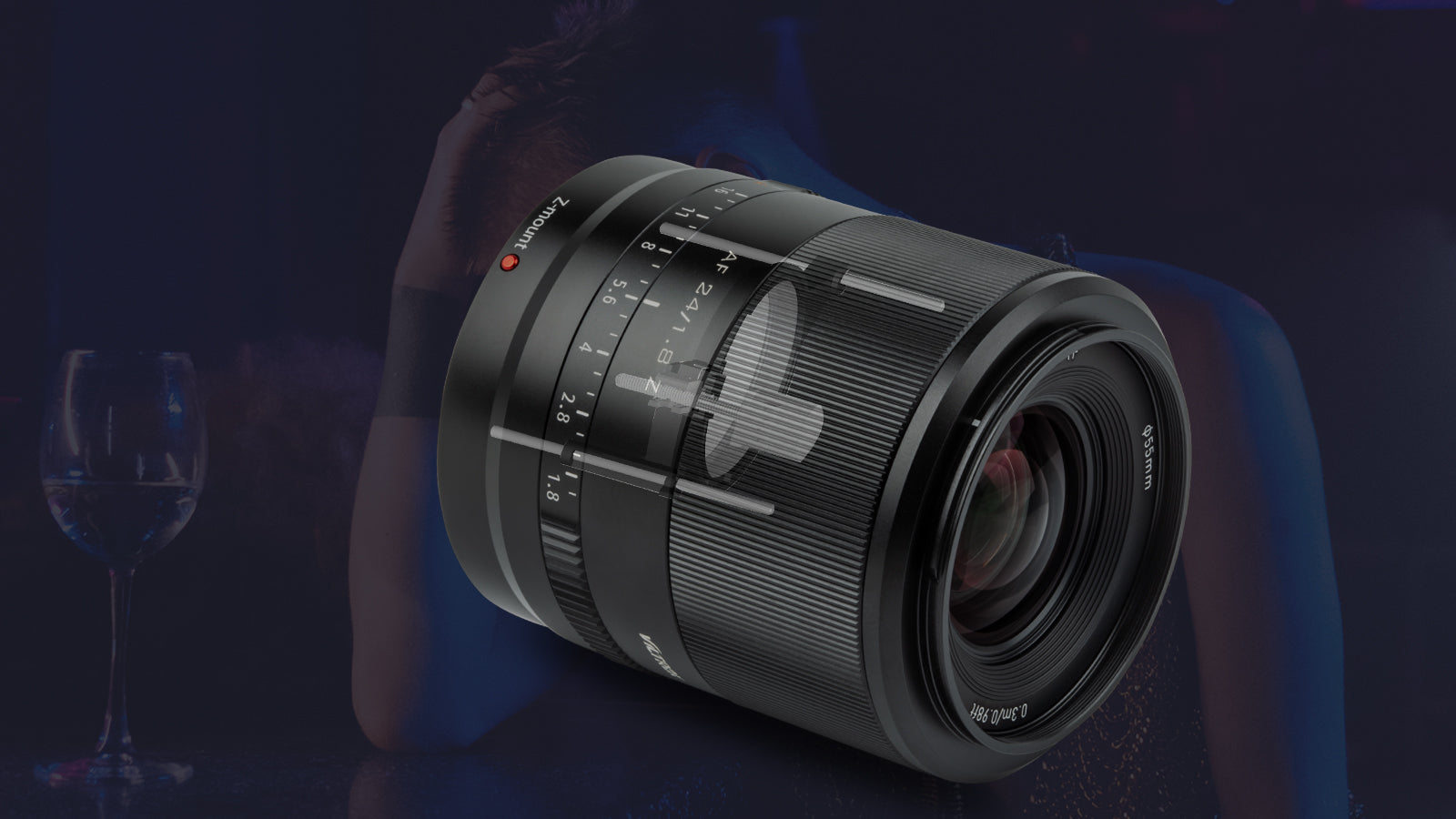Viltrox AF 24 mm F1.8 FE pro Sony E – originální vizuál výrobce