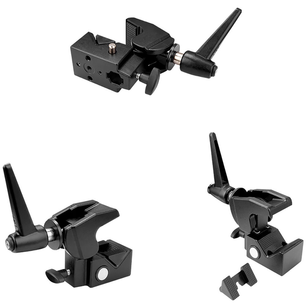 Detail klinu a čeľustí Manfrotto 035C