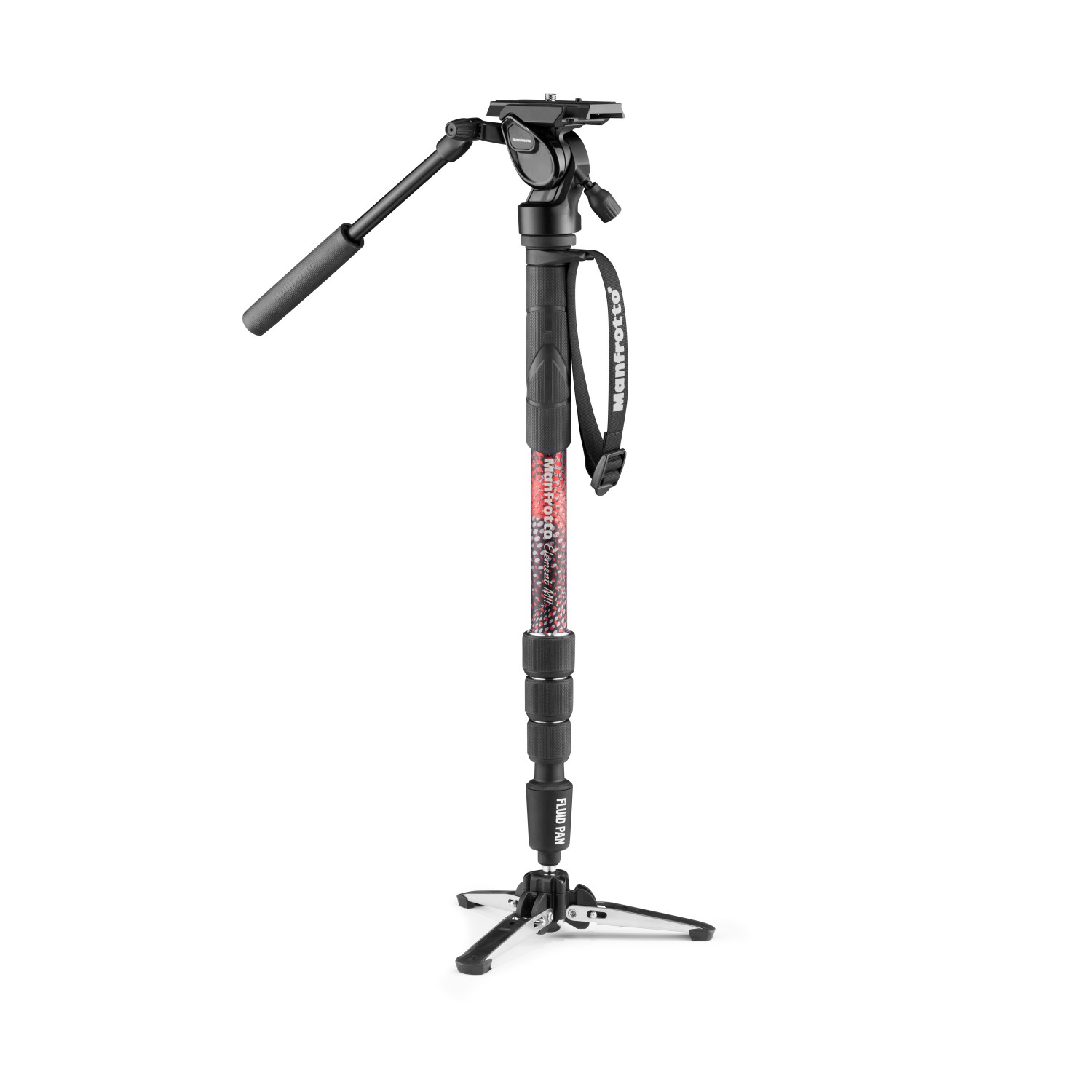Manfrotto Element MII hliníkový video monopod kit s fluidnou hlavou