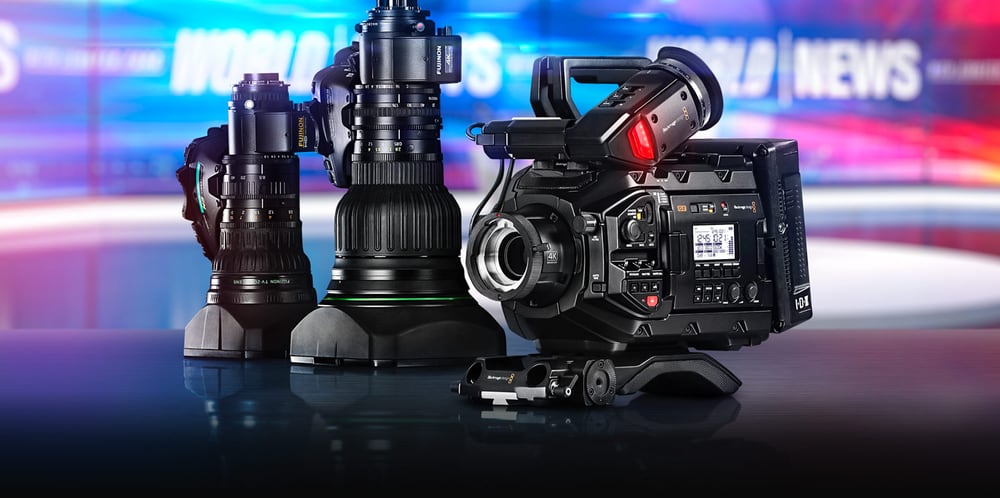 Blackmagic URSA Broadcast G2 – Televízne objektívy B4