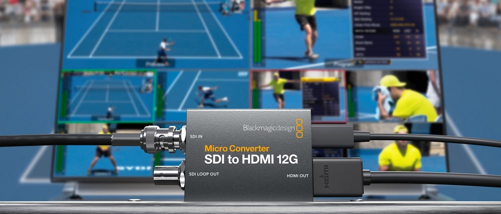 Micro Converter SDI to HDMI 12G – Profesionálne monitorovanie zo SDI