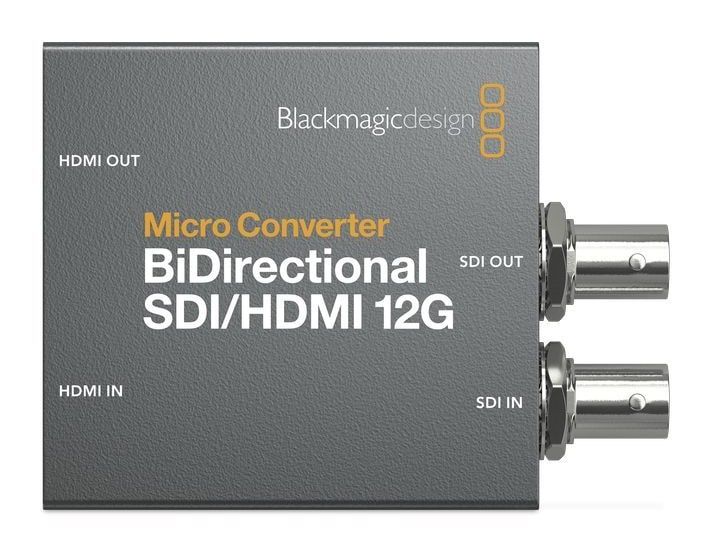 Micro Converter BiDirectional SDI/HDMI 12G – Nastavenie v aplikácii Blackmagic Converters Setup