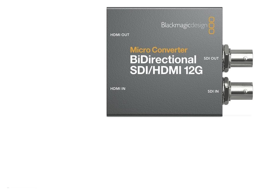 Micro Converter BiDirectional SDI/HDMI 12G – Nastavenie v aplikácii Blackmagic Converters Setup