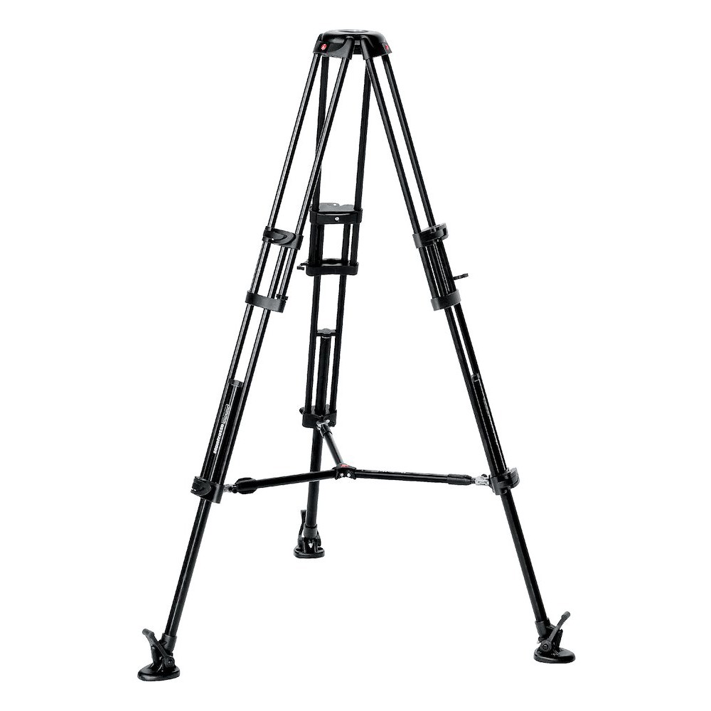 Hliníkový statív Manfrotto 546B s dvojitými nohami dodávaný v kite