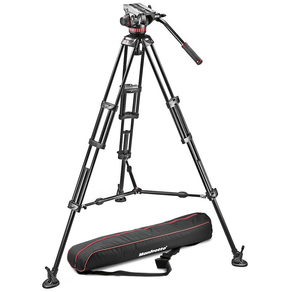 Profesionálny video statívový kit Manfrotto MVH502A,546BK-1