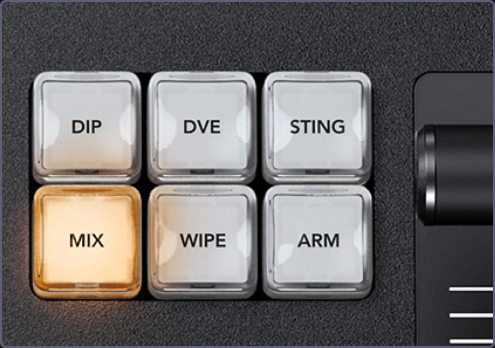 ATEM 2 M/E Advanced Panel 30 – Prechody jedným tlačidlom