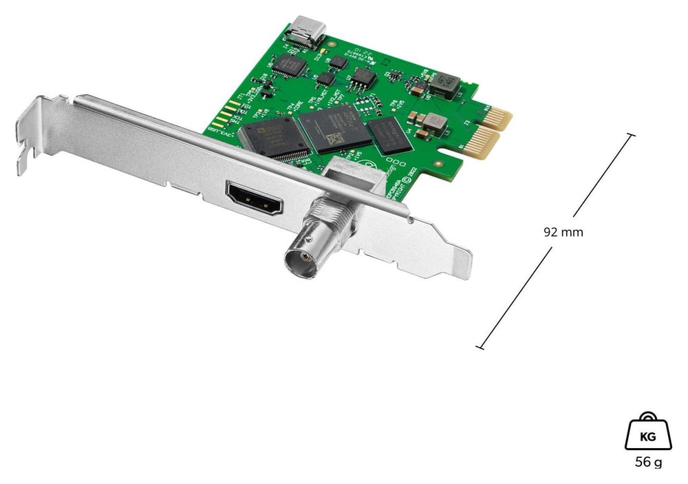 DeckLink Mini Recorder HD – Nízky profil, dva rámiky