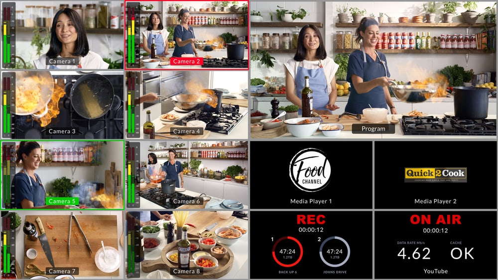 ATEM SDI Extreme ISO – Multiview až so 16 náhľadmi