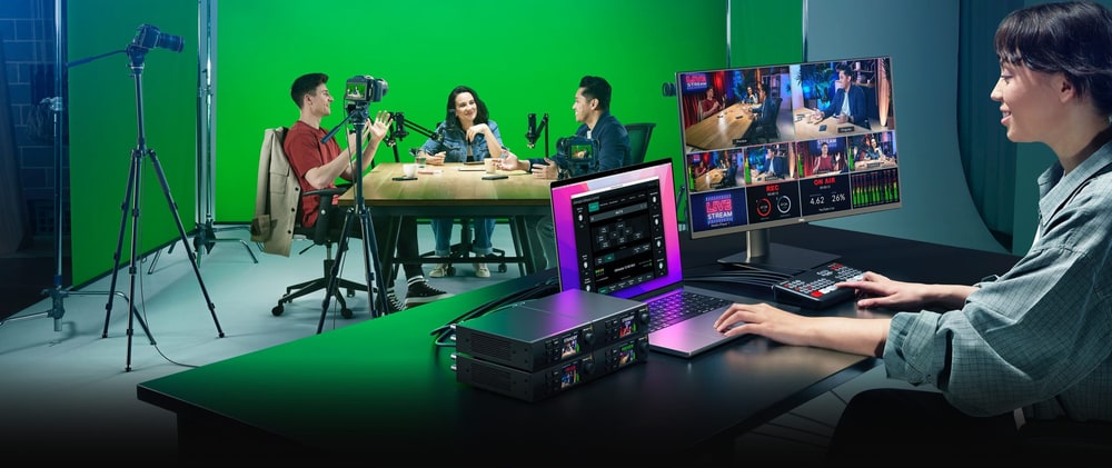 Ultimatte 12 8K – Virtuálne štúdio s pevnými kamerami