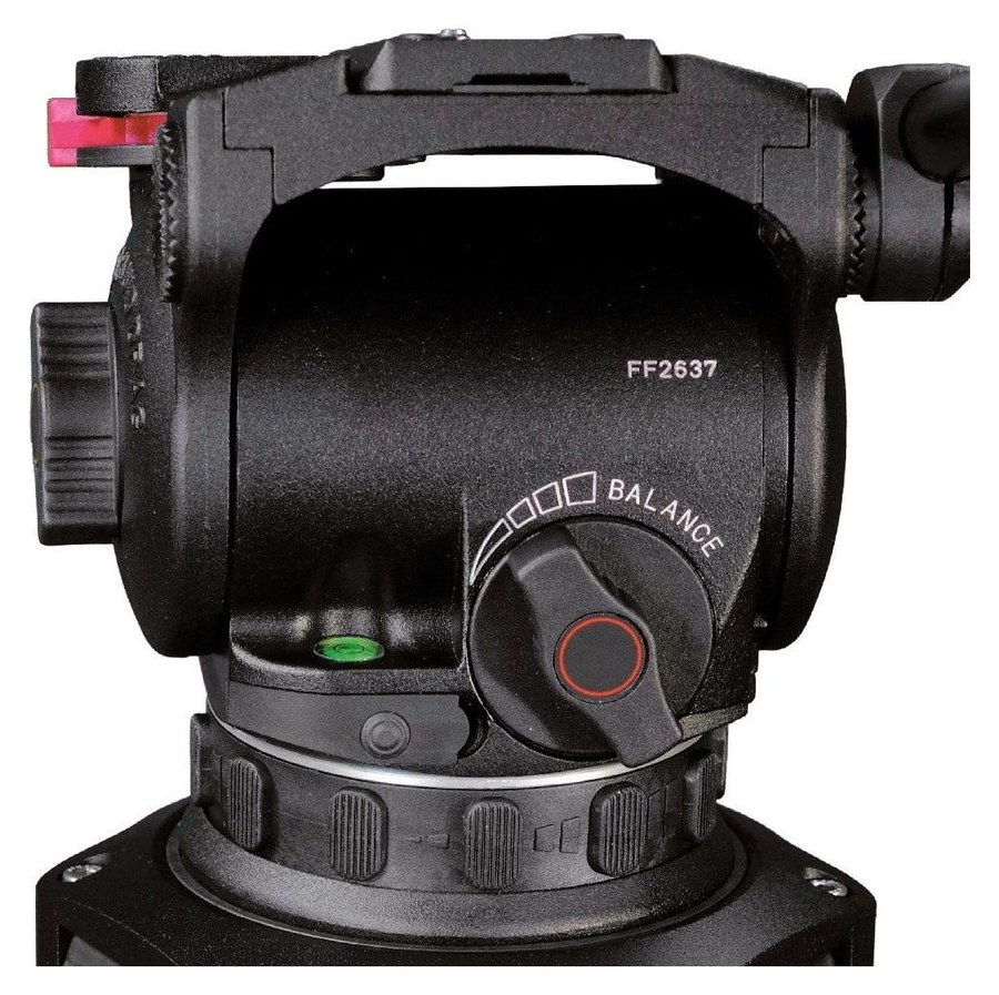 Cartoni Focus 10 SDS Alu systém – Ovládanie vyváženia