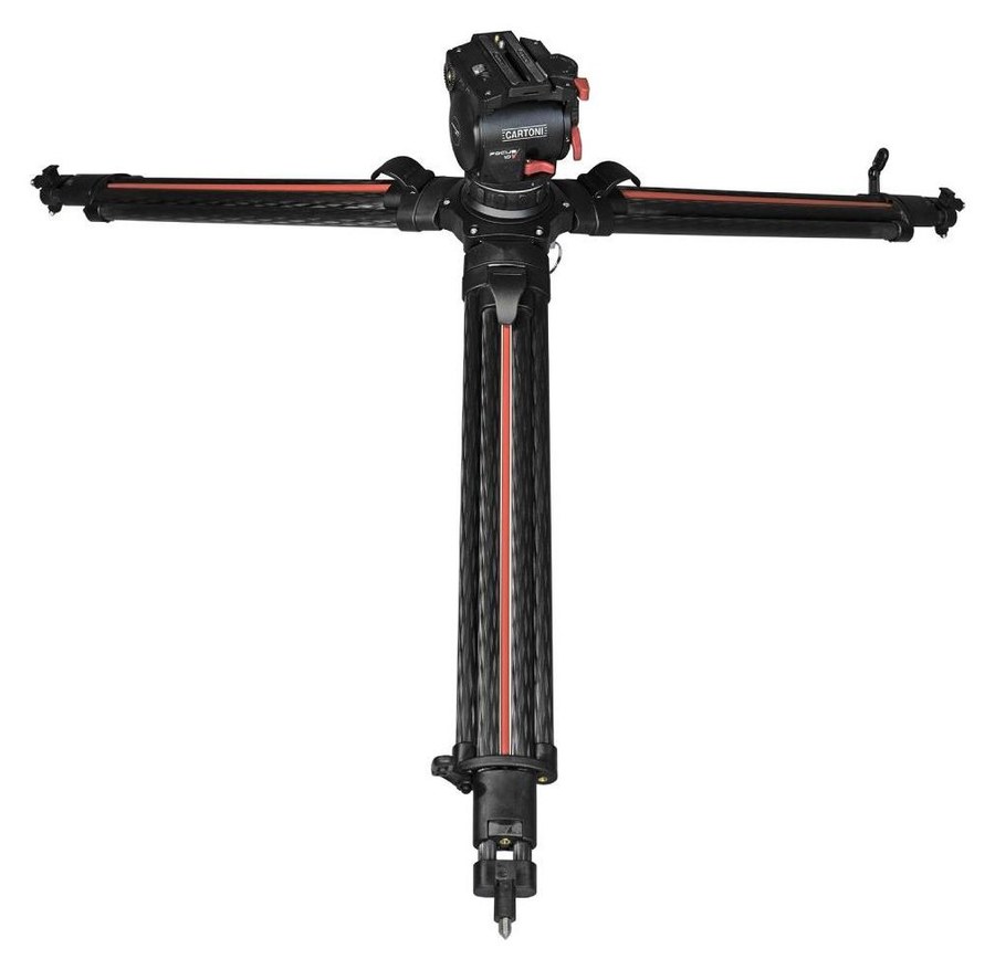 Cartoni Focus 10 SDS Carbon systém – Nízky záber