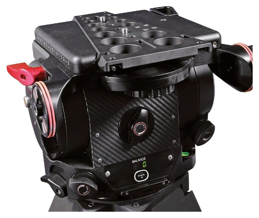 Cartoni Master 65 – Digitálne ukazovatele a vodováha