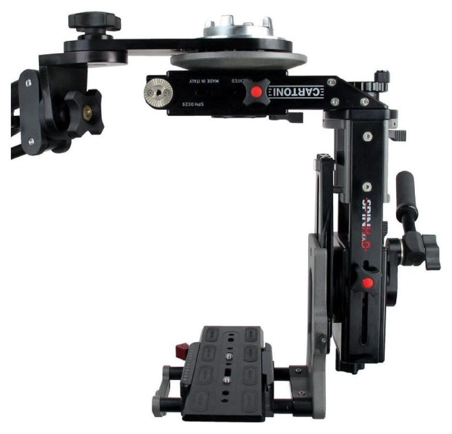 Cartoni Spinhead Cine Style Slide – Kamera vysunutá mimo os