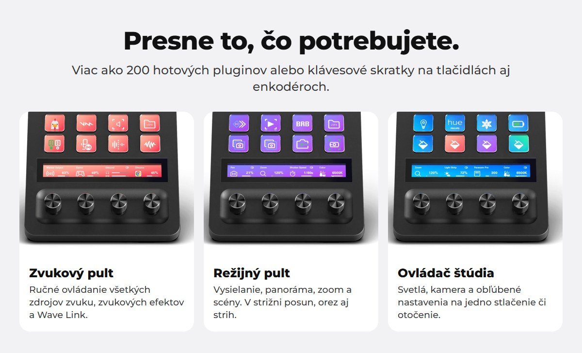 Na zvuk, vysielanie aj štúdio