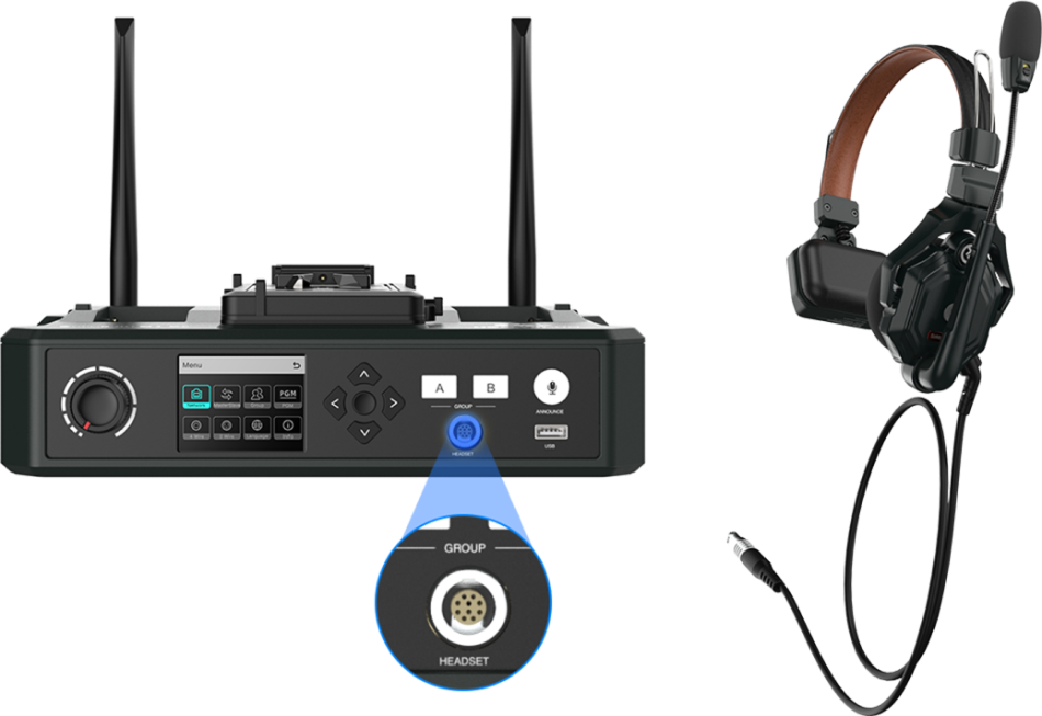 Solidcom C1 Pro HUB and 0B10 wired headset