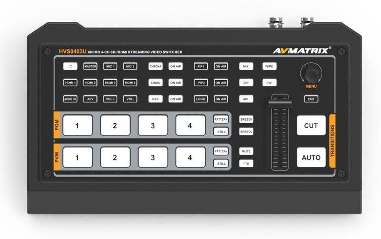 AVMATRIX HVS0403U – Ovládací panel
