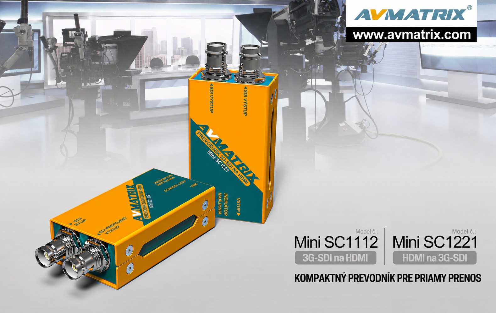 AVMATRIX Mini SC1112 – slovenská infografika 1