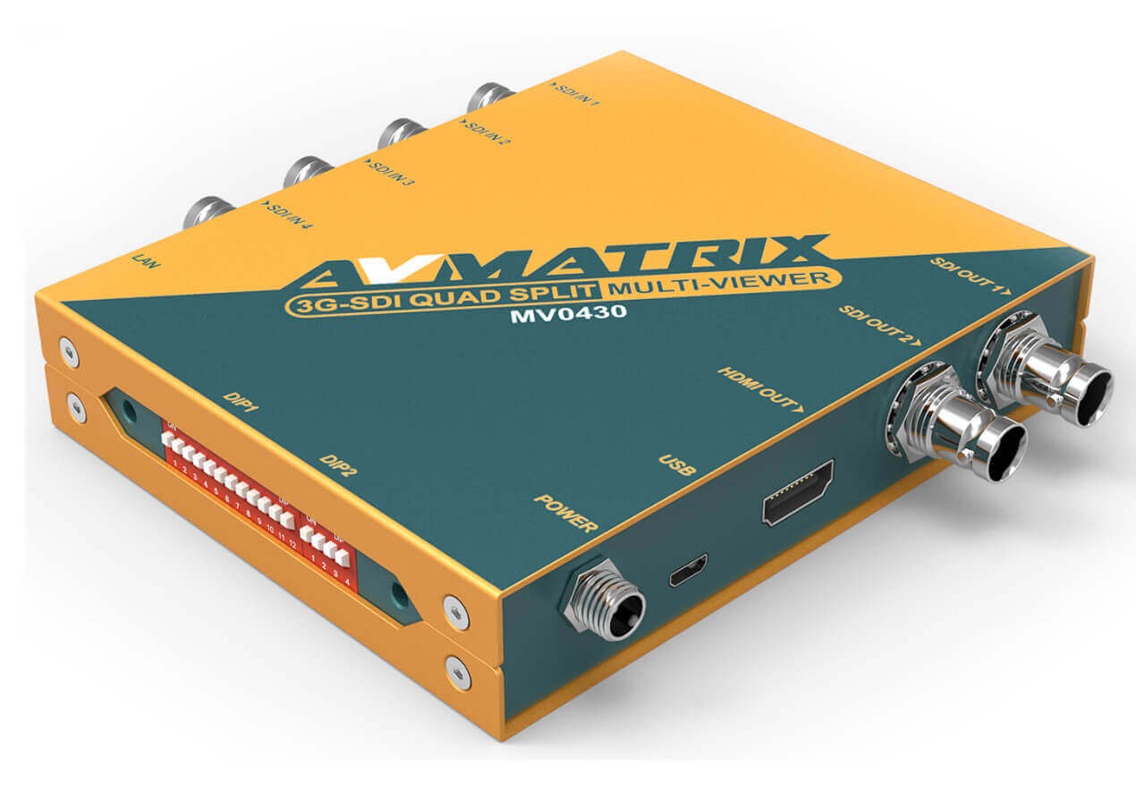 AVMATRIX MV0430 – Vstupy a výstupy