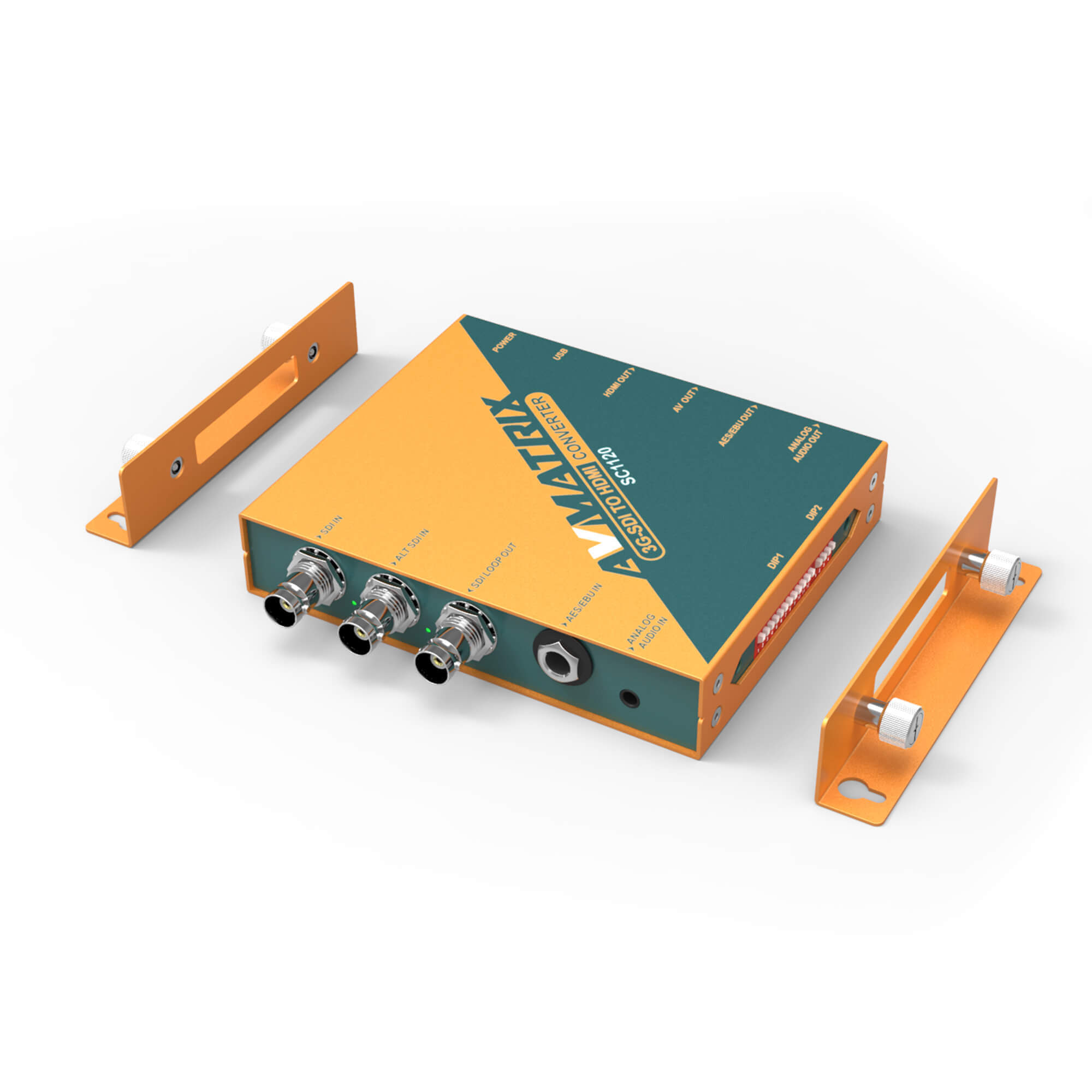 DIP a USB ovládanie AVMATRIX SC1120
