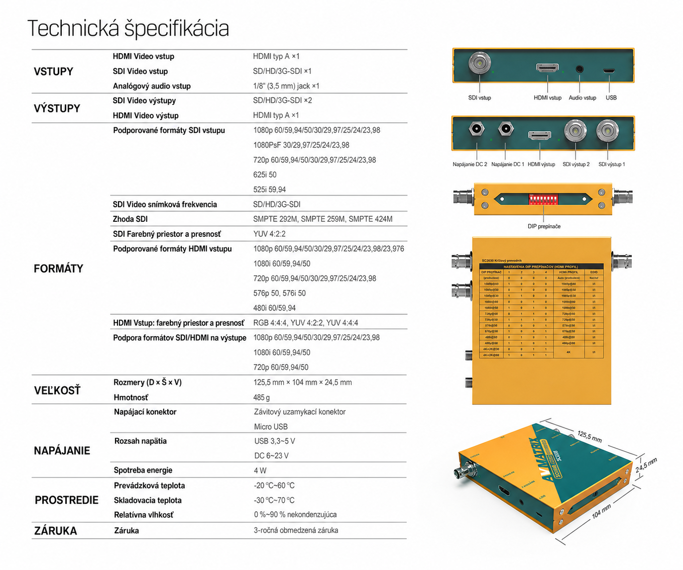AVMATRIX SC2030 – slovenská infografika 5
