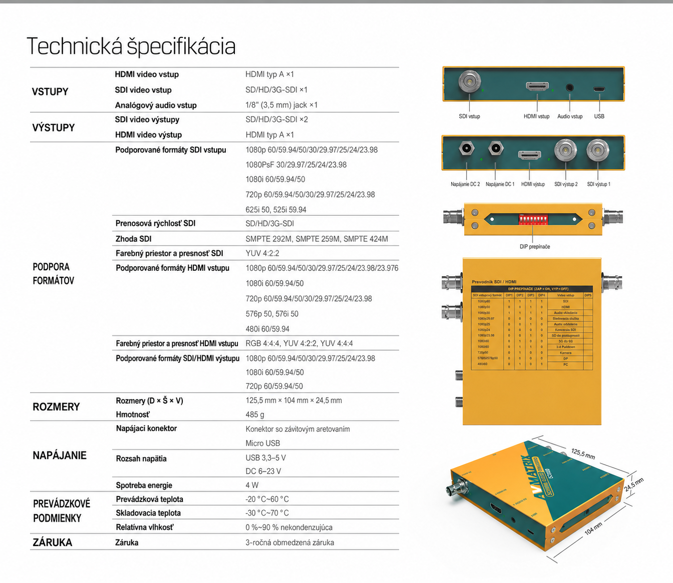 AVMATRIX SC2030 – slovenská infografika 6