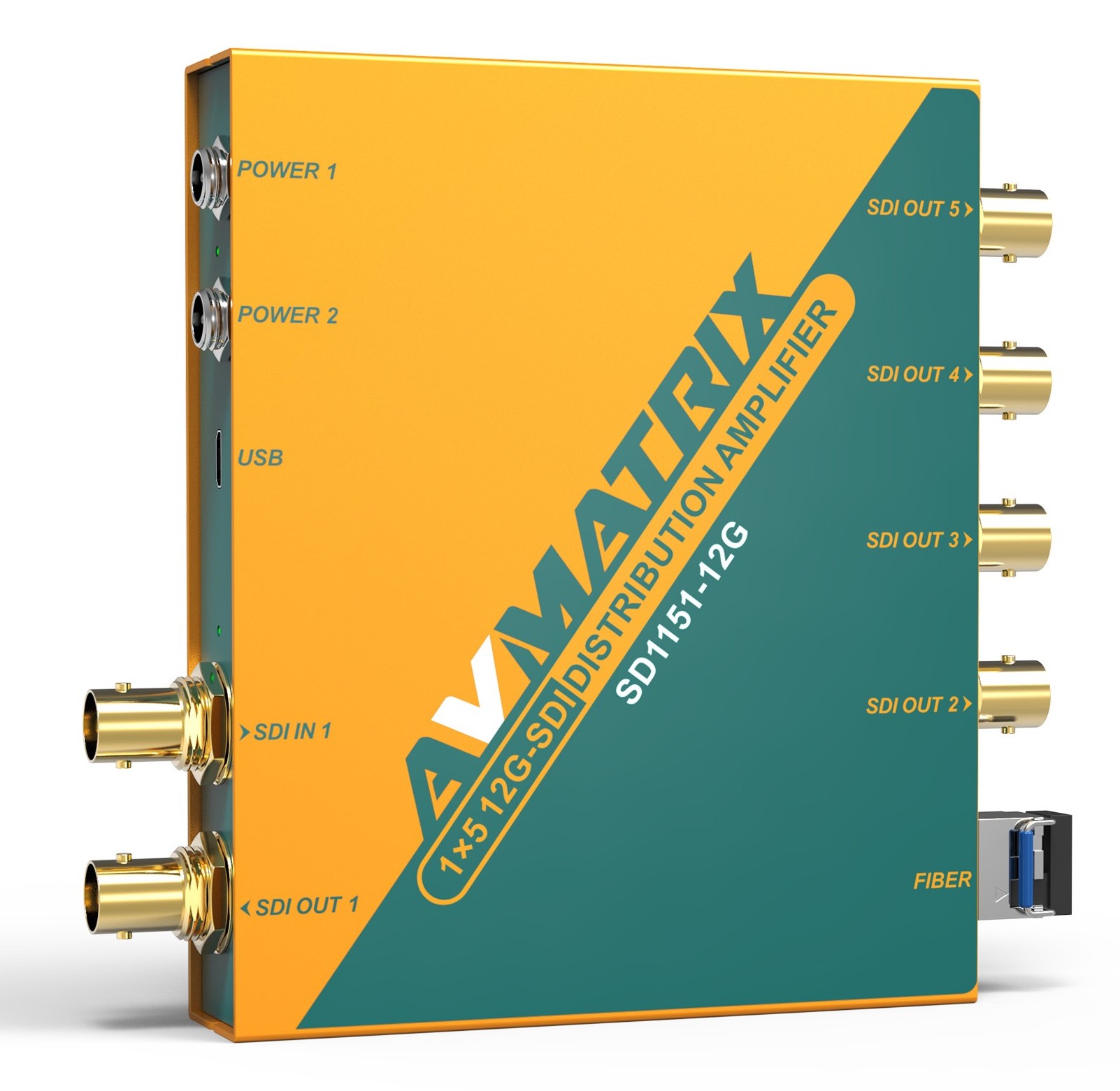 AVMATRIX SD1151-12G – Päť výstupov SDI